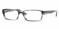 Ray Ban RX5169 Eyeglasses 2358 STRIPED GRAY-Grn (5216)