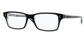 Ray Ban RX5225 Eyeglasses 2034 TOP Blk ON Transp (5217)