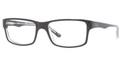 Ray Ban RB 5245 Eyeglasses 2034 Blk Transp 52-17-140