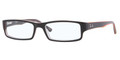 Ray Ban RB 5246 Eyeglasses 5091 Blk Orange Grey 48-16-130