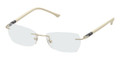 PERSOL PO 2402V Eyeglasses 1012 Gold 52-17-140
