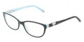 TIFFANY TF 2051B Eyeglasses 8055 Blk Blue 51-16-135
