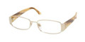 RALPH LAUREN RL 5052 Eyeglasses 9116 Gold 52-16-135