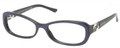 BVLGARI BV 4056BA Eyeglasses 5201 Top Blue On Blk 52-16-135