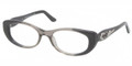 BVLGARI BV 4057B Eyeglasses 5209 Transp Gray 52-17-135