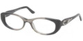 BVLGARI BV 4057B Eyeglasses 5210 Transp Gray Plum 50-17-135