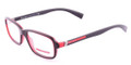Prada PS01CV Eyeglasses CAR1O1 LAVA RED (5117)