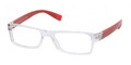 Prada PS03CV Eyeglasses 2AZ1O1 CRYSTAL (5217)