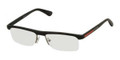 Prada PS04CV Eyeglasses 1BO1O1 Gunmtl DEMI SHINY (5316)