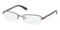 PRADA SPORT PS 50CV Eyeglasses 7AX1O1 Blk 54-18-135