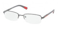 PRADA SPORT PS 50CV Eyeglasses AAG1O1 Asphalt 54-18-135