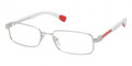 Prada PS51CV Eyeglasses 1AP1O1 Slv DEMI SHINY (5117)