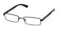 PRADA SPORT PS 53CV Eyeglasses 1BO1O1 Blk 53-17-135