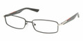 Prada PS54BV Eyeglasses 1BO1O1 Blk DEMI MATTE (5416)