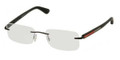 Prada PS54CV Eyeglasses 1BO1O1 Blk DEMI SHINY (5117)