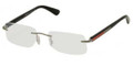 Prada PS54CV Eyeglasses 5AV1O1 Gunmtl (5317)