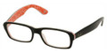 Ray Ban RX5223 Eyeglasses 2479 TOP Blk ON Wht/RED (5217)