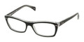 Ray Ban RX5255 Eyeglasses 2034 Top Black on Transp 53-16-135