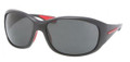Prada Sport PS06MS Sunglasses 1BO1A1 Blk DEMI