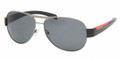 Prada Sport PS51LS Sunglasses 5AV5Z1 Gunmtl