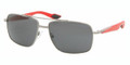 Prada Sport PS51MS Sunglasses 6BF1A1 Gunmtl