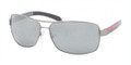 Prada Sport PS54IS Sunglasses 7CQ7W1 Gunmtl DEMI