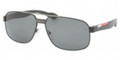 Prada Sport PS54MS Sunglasses 1BO1A1 Blk DEMI