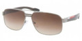 Prada Sport PS54MS Sunglasses 5AV6S1 Gunmtl
