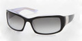 Ralph RA5004 Sunglasses 550/11 Blk Wht