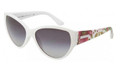Dolce & Gabbana DG 6064 Sunglasses 25088G Wht 59-16-135