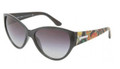 Dolce & Gabbana DG 6064 Sunglasses 25108G Gray Transp 59-16-135