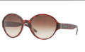 Burberry BE4111 Sunglasses 319613 RED HAVANA