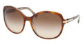 PRADA PR 04NS Sunglasses BF46S1 Havana 61-17-135