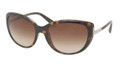 Prada PR07OS Sunglasses 2AU6S1 HAVANA
