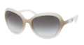 PRADA PR 09OS Sunglasses HA44M1 Ice Talc 59-18-135