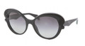 Prada PR28NS Sunglasses 1AB3M1 Blk