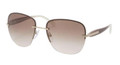 PRADA PR 50OS Sunglasses ZVN0A6 Pale Gold 60-17-135