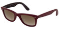 Ray Ban RB2140 Sunglasses 109151 TOP RED ON TEXTURE TIPED