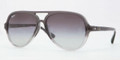 Ray Ban RB4125F Sunglasses 10818G GREY Grad LIGHT GREY
