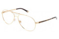 Dolce & Gabbana DG 1223 Eyeglasses 034 Gold 56-14-135