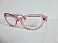 Dolce & Gabbana DG 3127 Eyeglasses 1118 Rose Transparent 55mm
