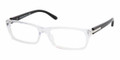 PRADA PR 05NV Eyeglasses 2AZ1O1 Crystal 53-16-135