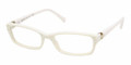 Prada PR07NV Eyeglasses AB11O1 IVORY TRAP (5317)