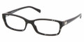 PRADA PR 07NV Eyeglasses ACF1O1 Lace Blk 53-17-140