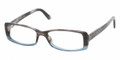 Prada PR07NV Eyeglasses RY01O1 TORTOISE GRAY/DENIM (5317)