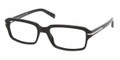 Prada PR09NV Eyeglasses 1AB1O1 Blk (5217)