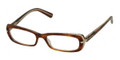 Prada PR13NV Eyeglasses BF41O1 LACE HAVANA (5117)