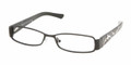 PRADA PR 58LV Eyeglasses 1BO1O1 Matte Blk 49-14-135