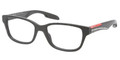 PRADA SPORT PS 06CV Eyeglasses 1BO1O1 Blk 52-17-140