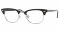 Ray Ban RX5154 Eyeglasses 2000 SHINY Blk (4921)